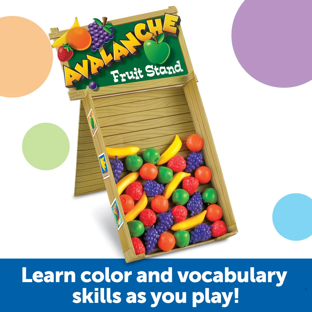 Learning Resources Puzzle Avalanche Fruit Stand - Image 4