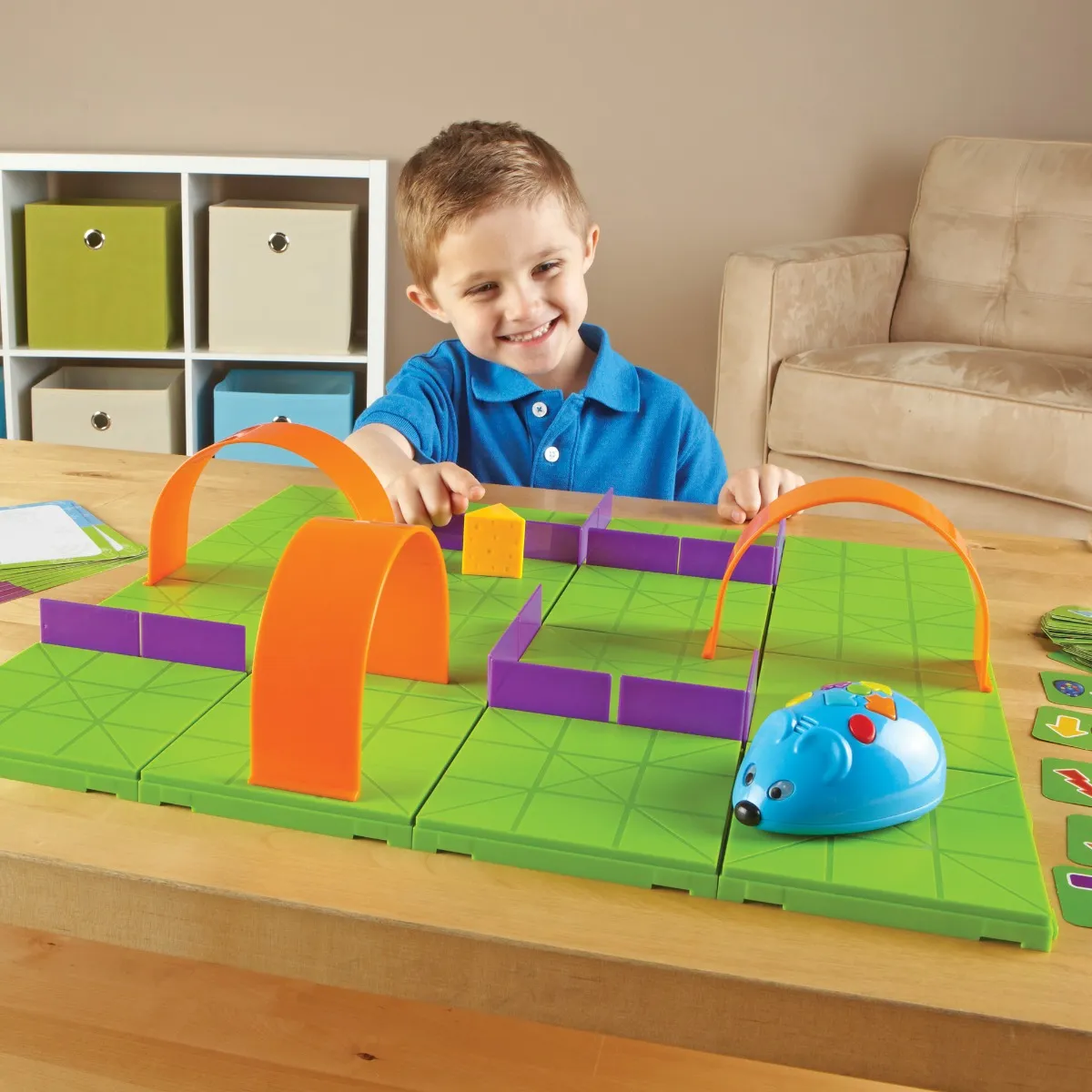 Learning Resources Puzzle Code & Go® Robot Mouse Activity Set - Image 16
