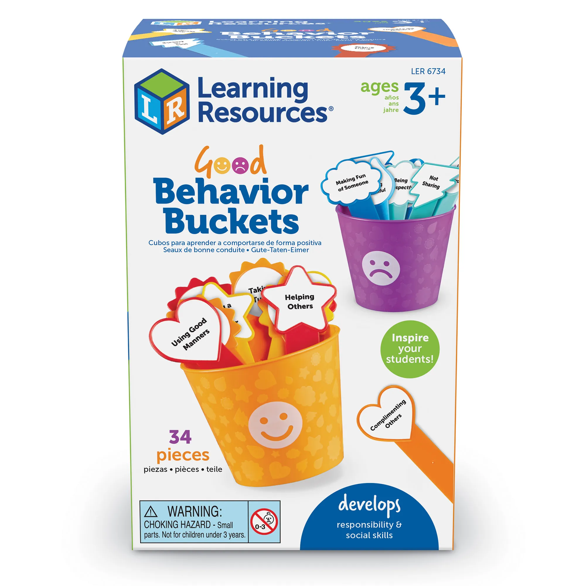 Learning Resources Puzzle Good Behavior Buckets - Image 3