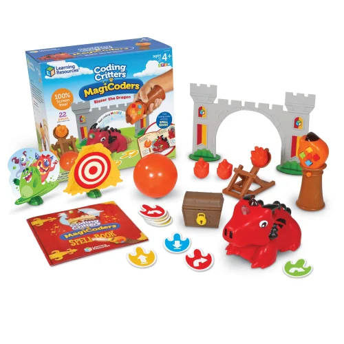 Learning Resources Puzzle Coding Critters® MagiCoders: Blazer the Dragon