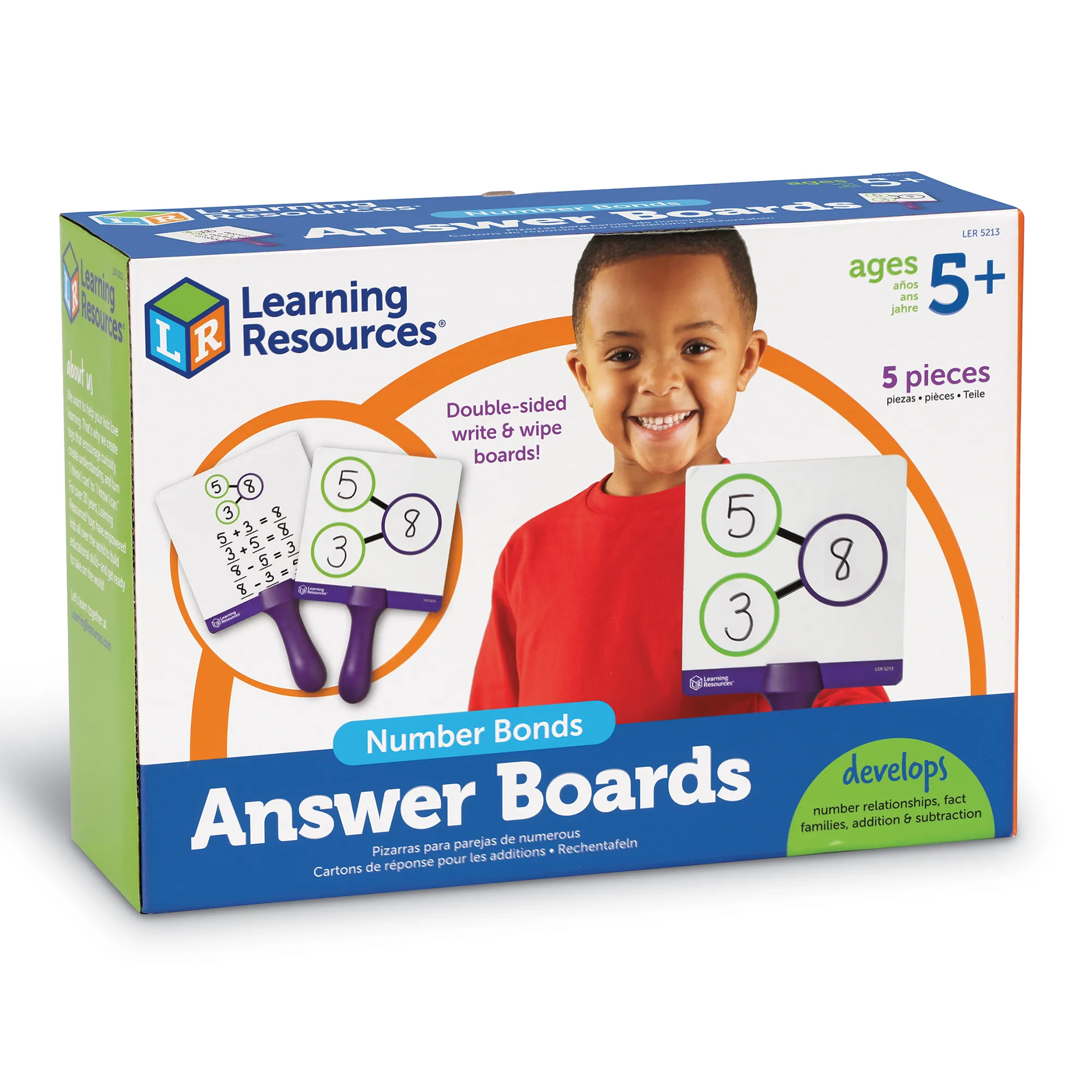 Learning Resources Puzzle Number Bonds Answer Boards - Image 2