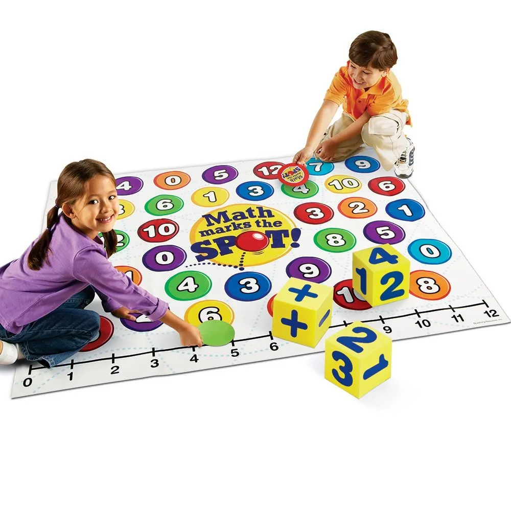 Learning Resources Puzzle Math Marks the Spot™ Activity Set - Image 3