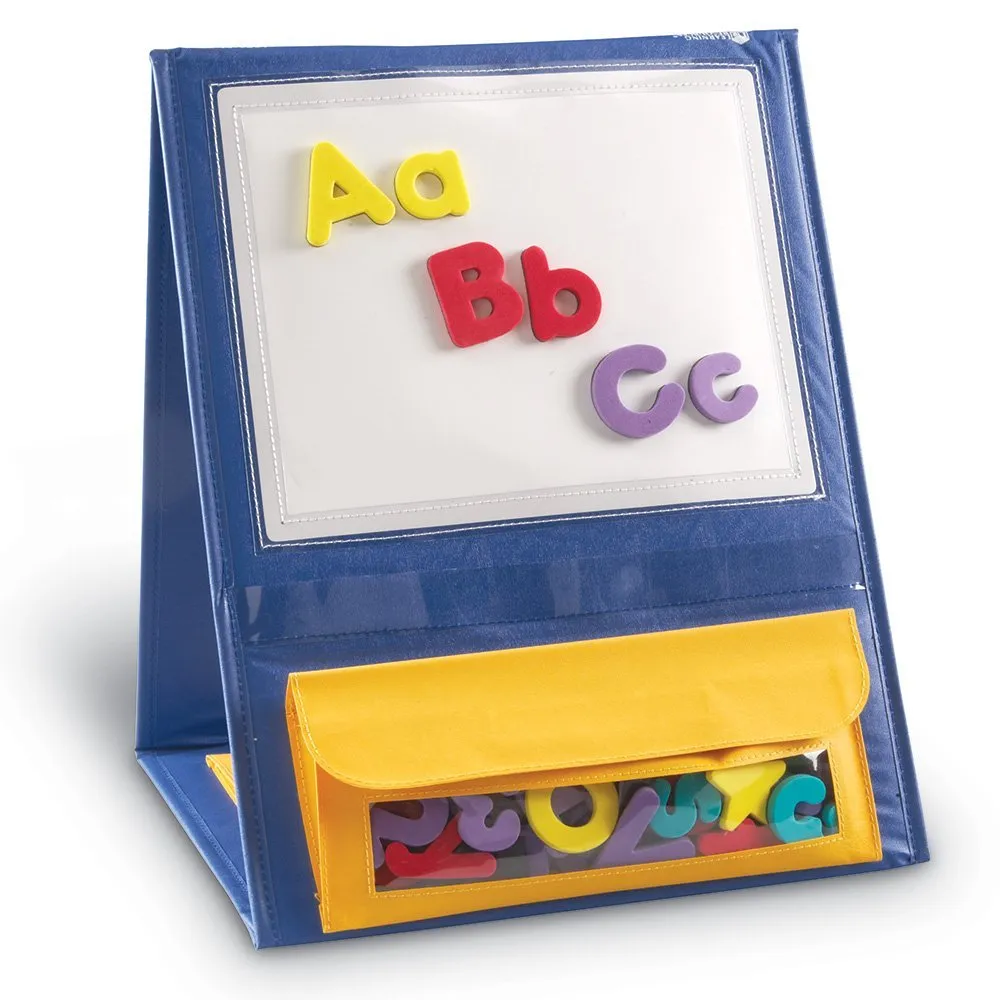 Learning Resources Puzzle Double-Sided Magnetic Tabletop Pocket Chart - Image 7
