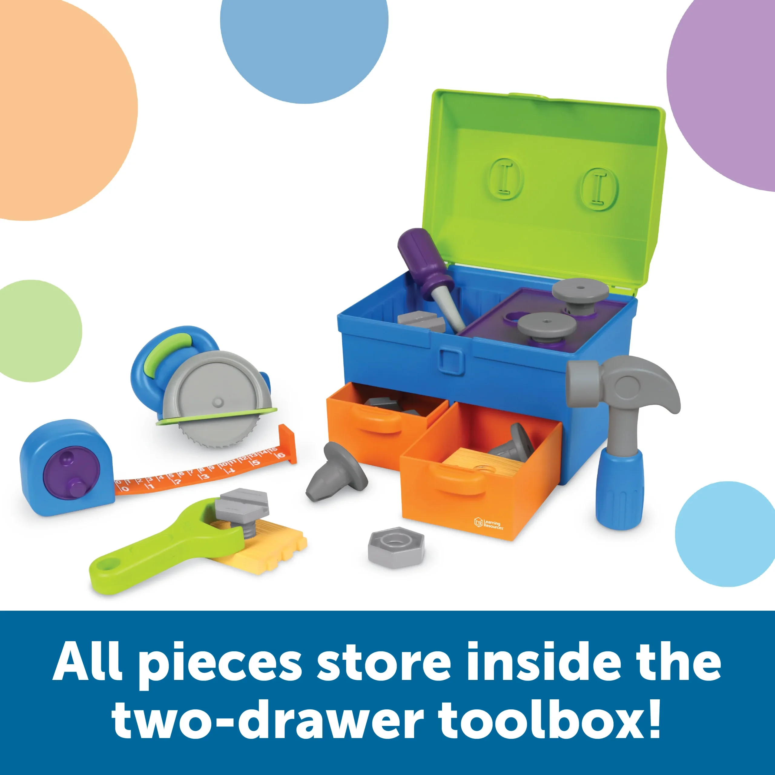 Learning Resources Puzzle New Sprouts® All-in-one Toolbox - Image 5