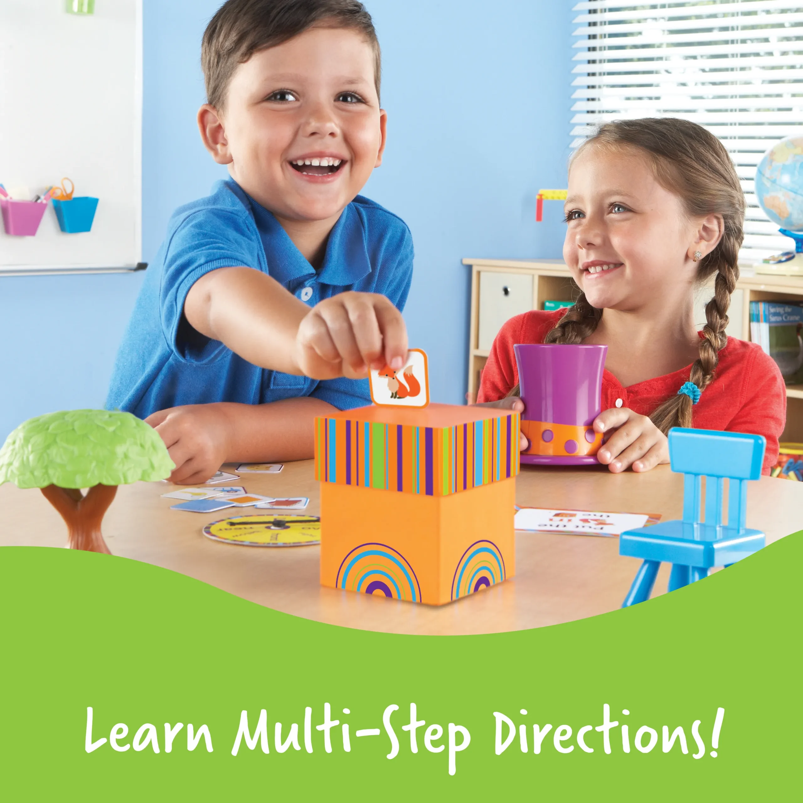 Learning Resources Puzzle Fox in the Box Positional Words Activity Set - Image 5