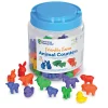 Learning Resources Puzzle Friendly Farm® Animal Counters, Set of 72