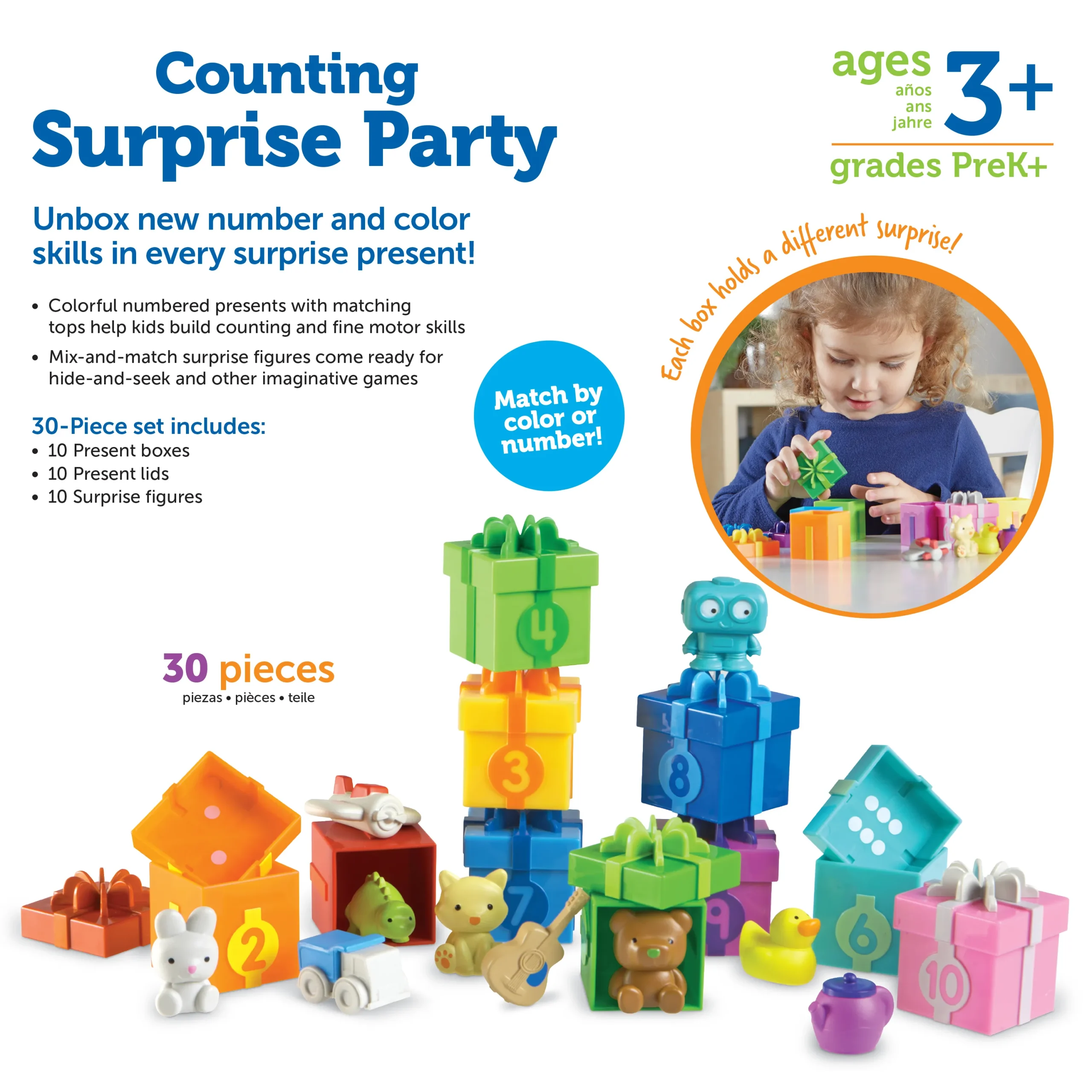 Learning Resources Puzzle Counting Surprise Party - Image 2
