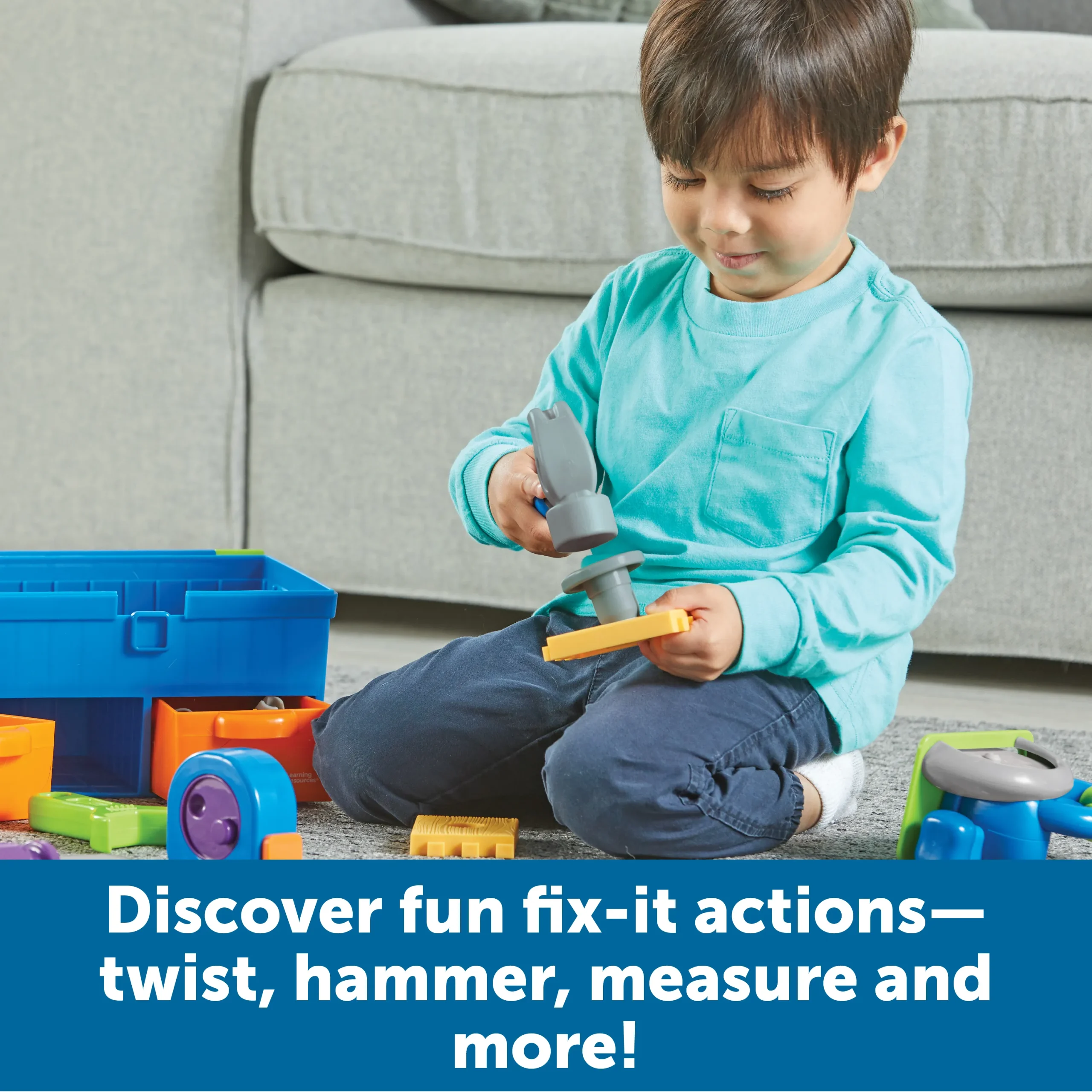 Learning Resources Puzzle New Sprouts® All-in-one Toolbox - Image 4