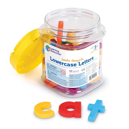 Learning Resources Puzzle Jumbo Lowercase Magnetic Letters