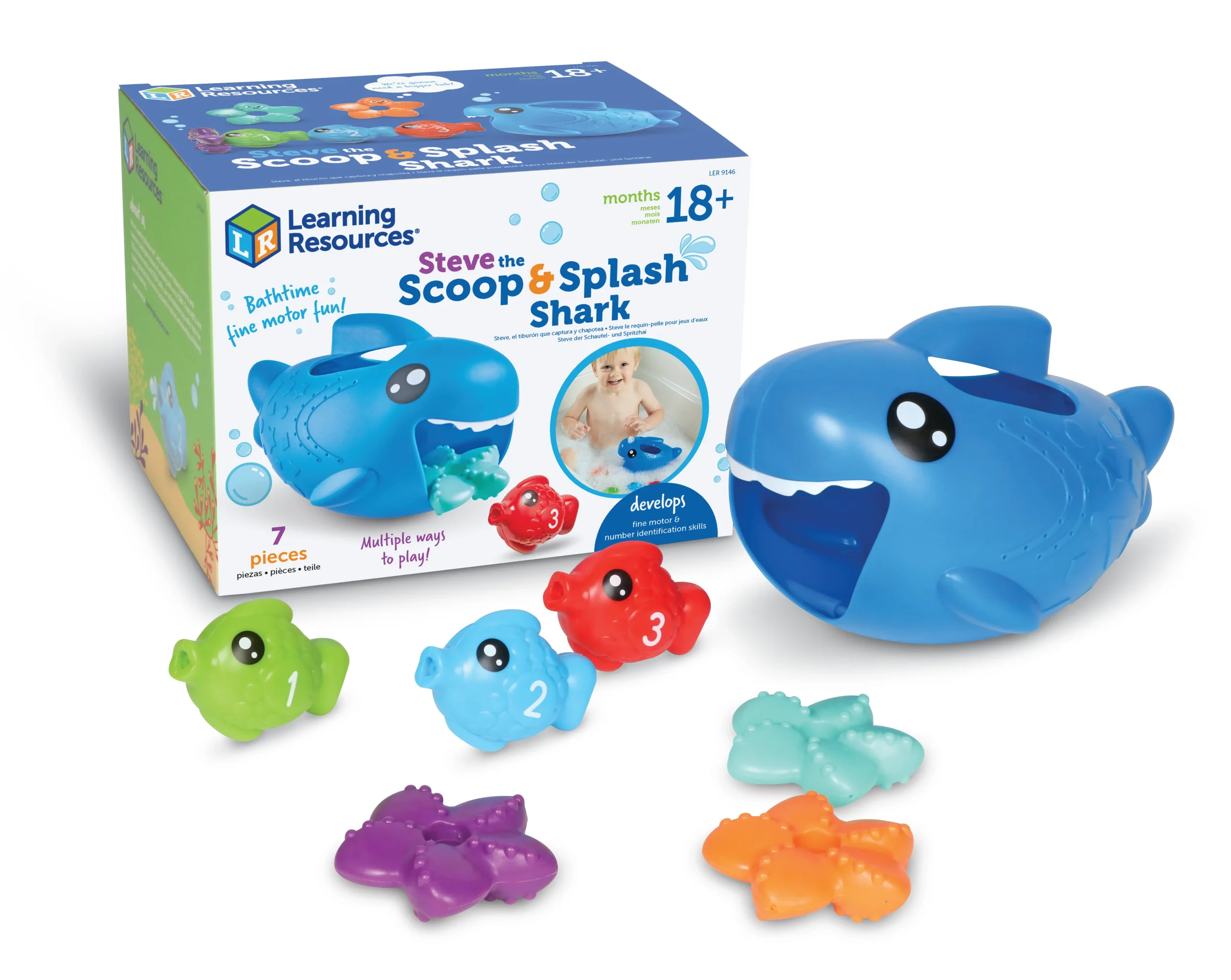 Learning Resources Puzzle Steve the Scoop & Splash Shark™