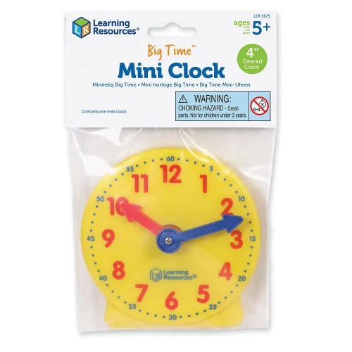 Alternative view of Learning Resources Puzzle Big Time™ Mini Clock
