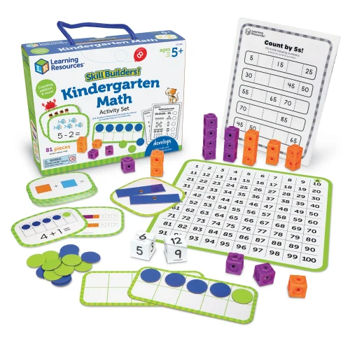 Learning Resources Puzzle Skill Builders! Kindergarten Math
