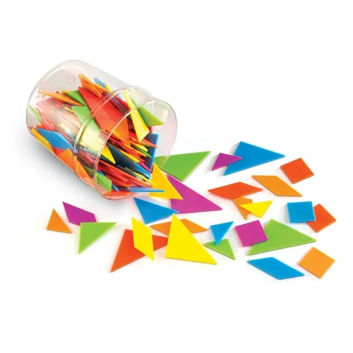 Alternative view of Learning Resources Puzzle Brights!® Tangrams Classpack