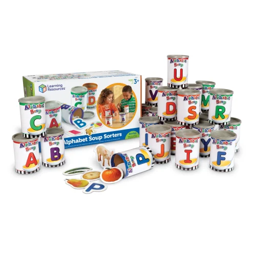 Learning Resources Puzzle Alphabet Soup Sorters