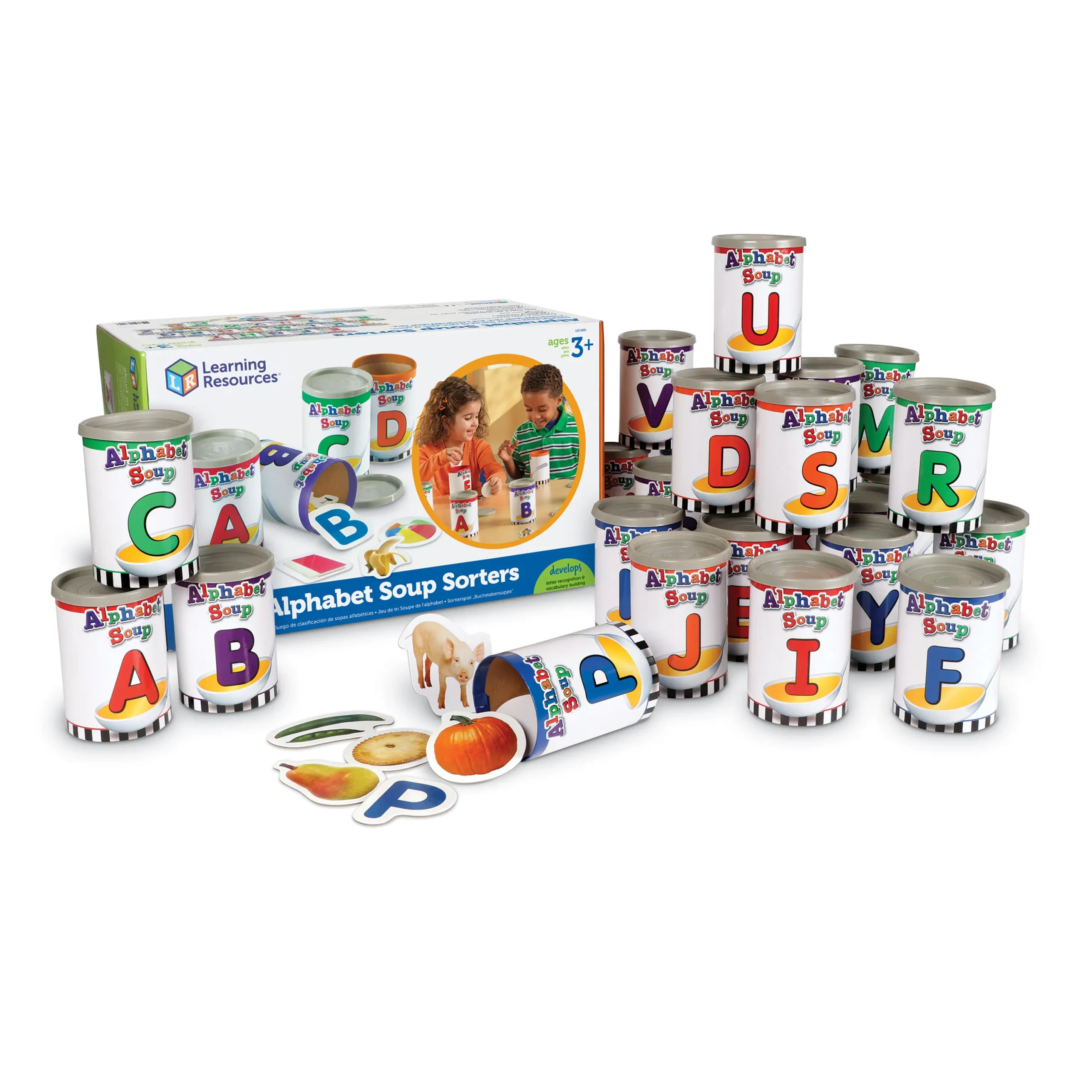 Learning Resources Puzzle Alphabet Soup Sorters