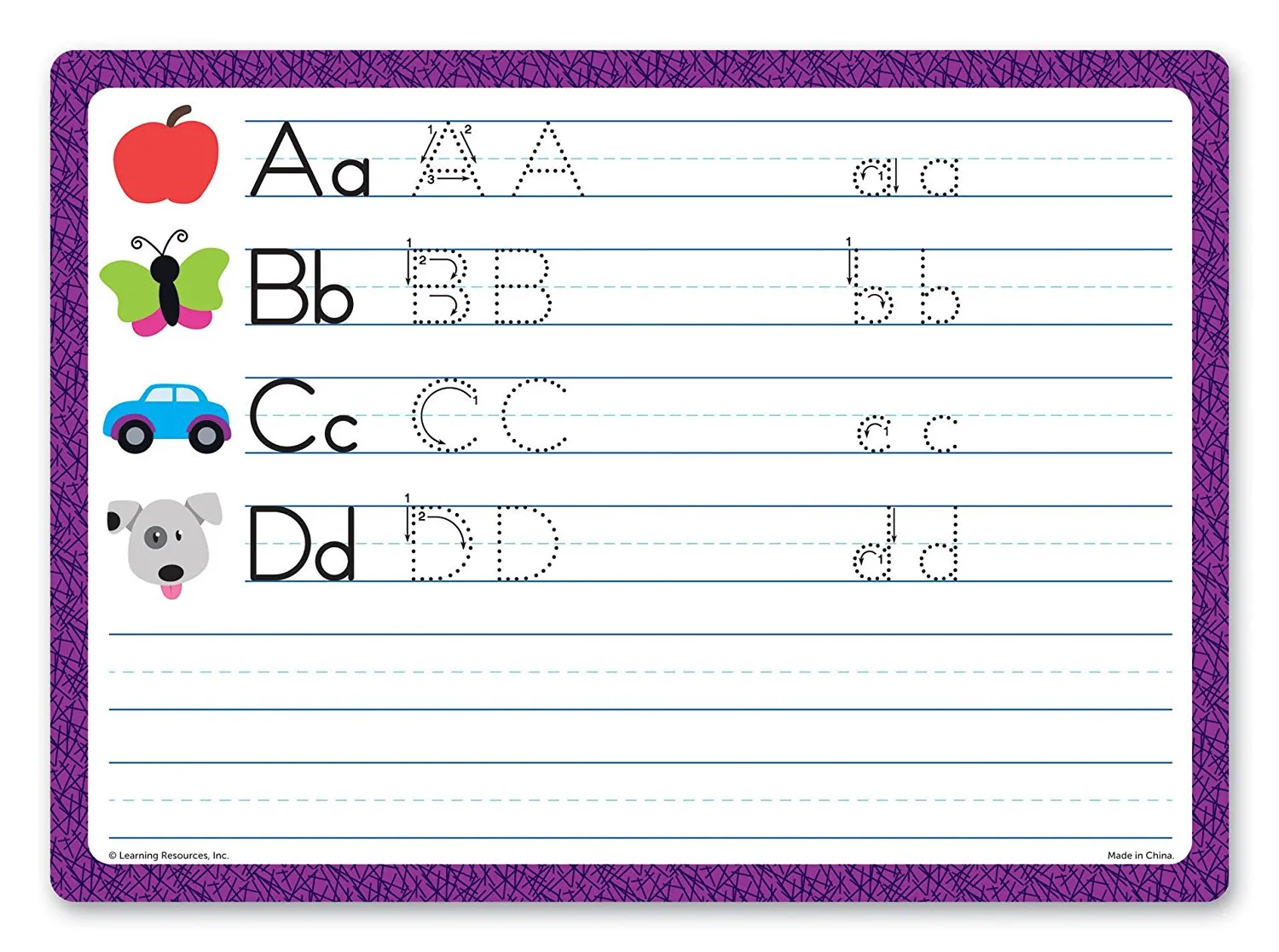 Learning Resources Puzzle Trace & Learn Writing Activity Set - Image 6