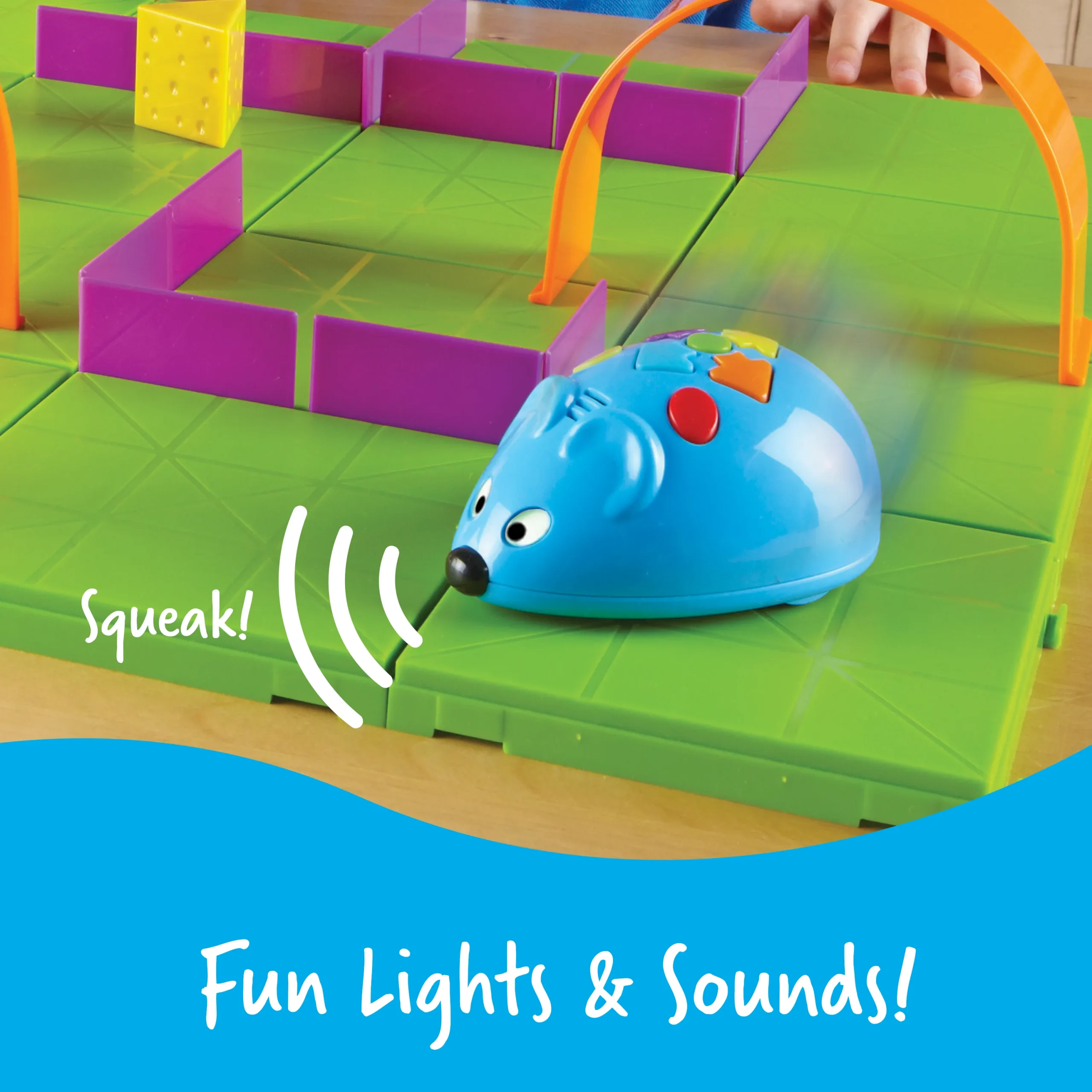Learning Resources Puzzle Code & Go® Robot Mouse Activity Set - Image 6