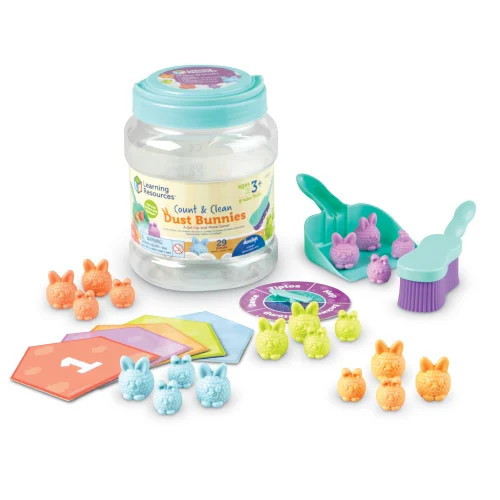Learning Resources Puzzle Count & Clean Dust Bunnies