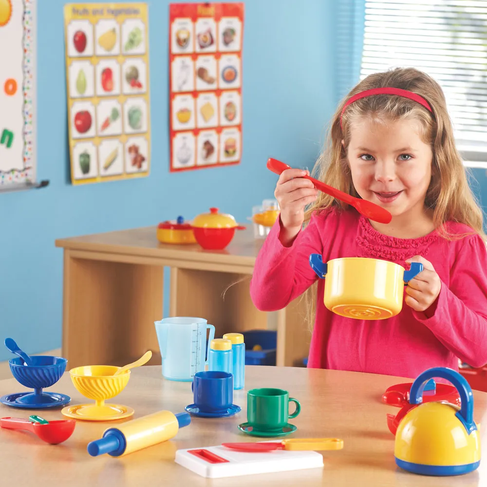 Learning Resources Puzzle Pretend & Play® Kitchen Set - Image 7