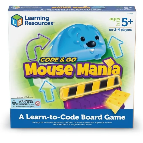 Alternative view of Learning Resources Puzzle Code & Go® Mouse Mania Board Game