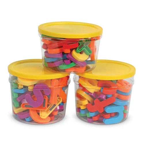 Alternative view of Learning Resources Puzzle Jumbo Magnetic Letters & Numbers Bundle, 116 Pieces