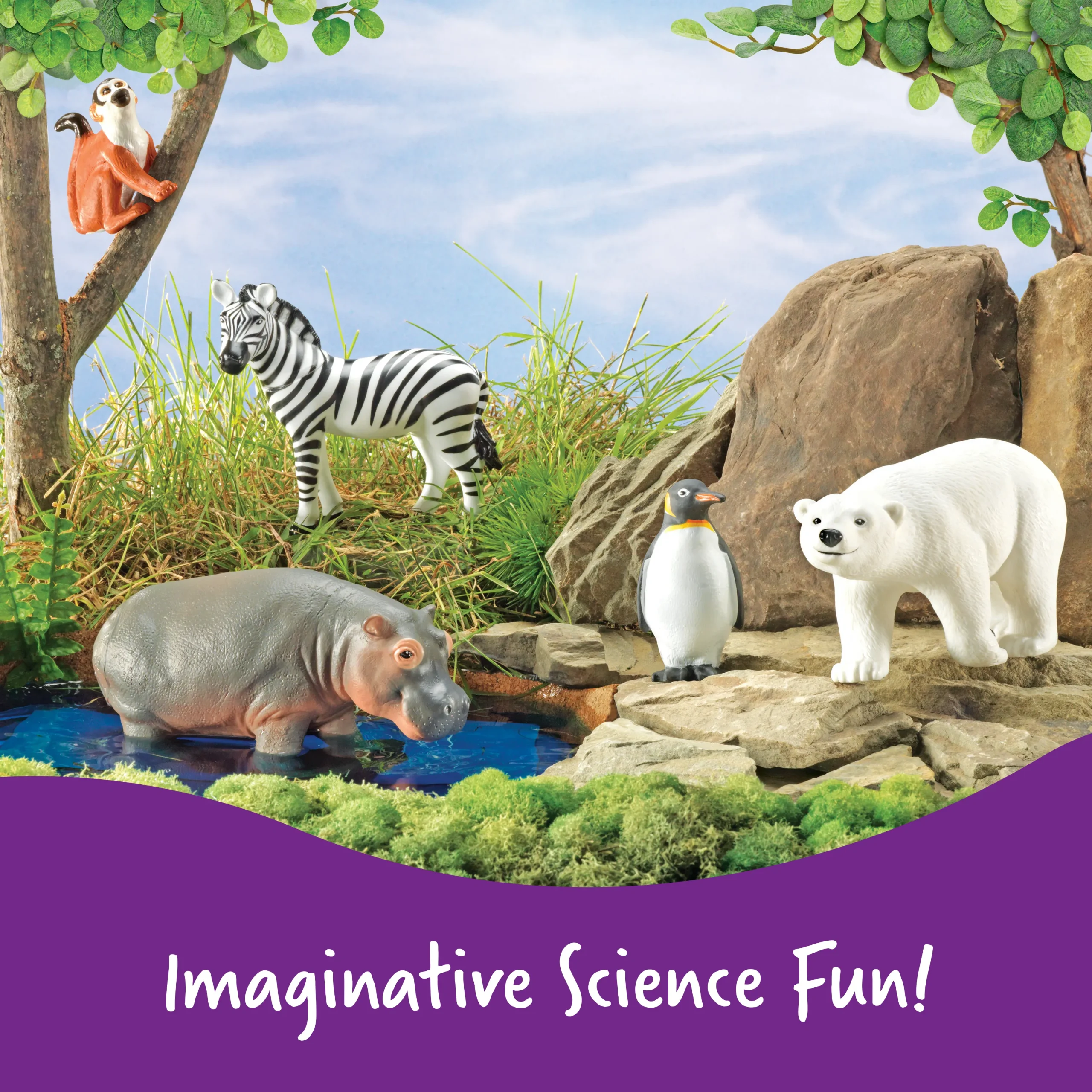 Learning Resources Puzzle Jumbo Zoo Animals - Image 5