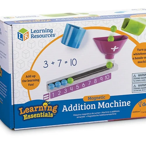 Alternative view of Learning Resources Puzzle Magnetic Addition Machine