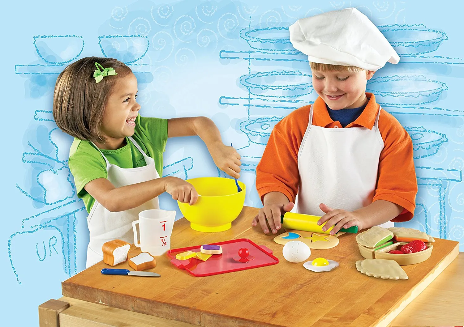 Learning Resources Puzzle Pretend & Play® Bakery Set - Image 4