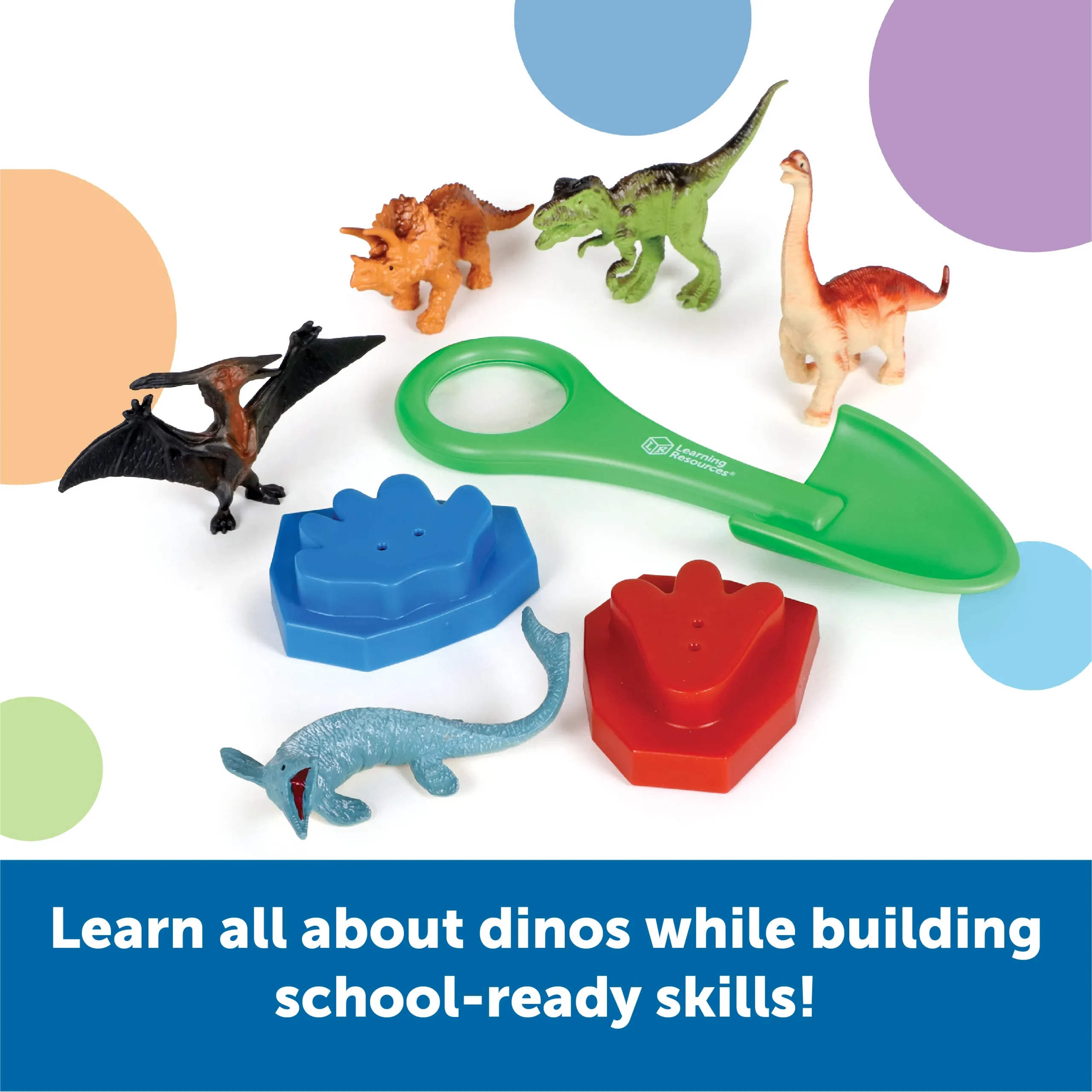Learning Resources Puzzle Skill Builders! Dinosaur Activity Set - Image 3