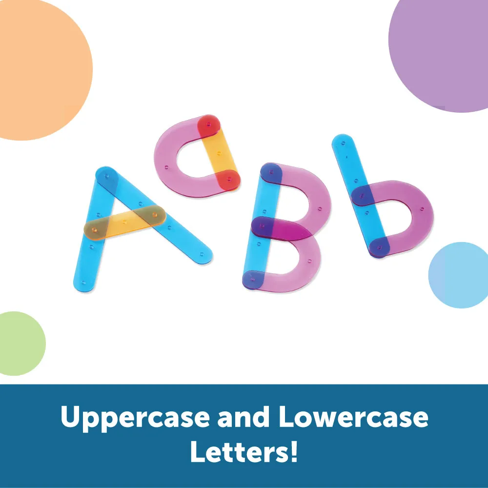 Learning Resources Puzzle Letter Construction Activity Set - Image 4