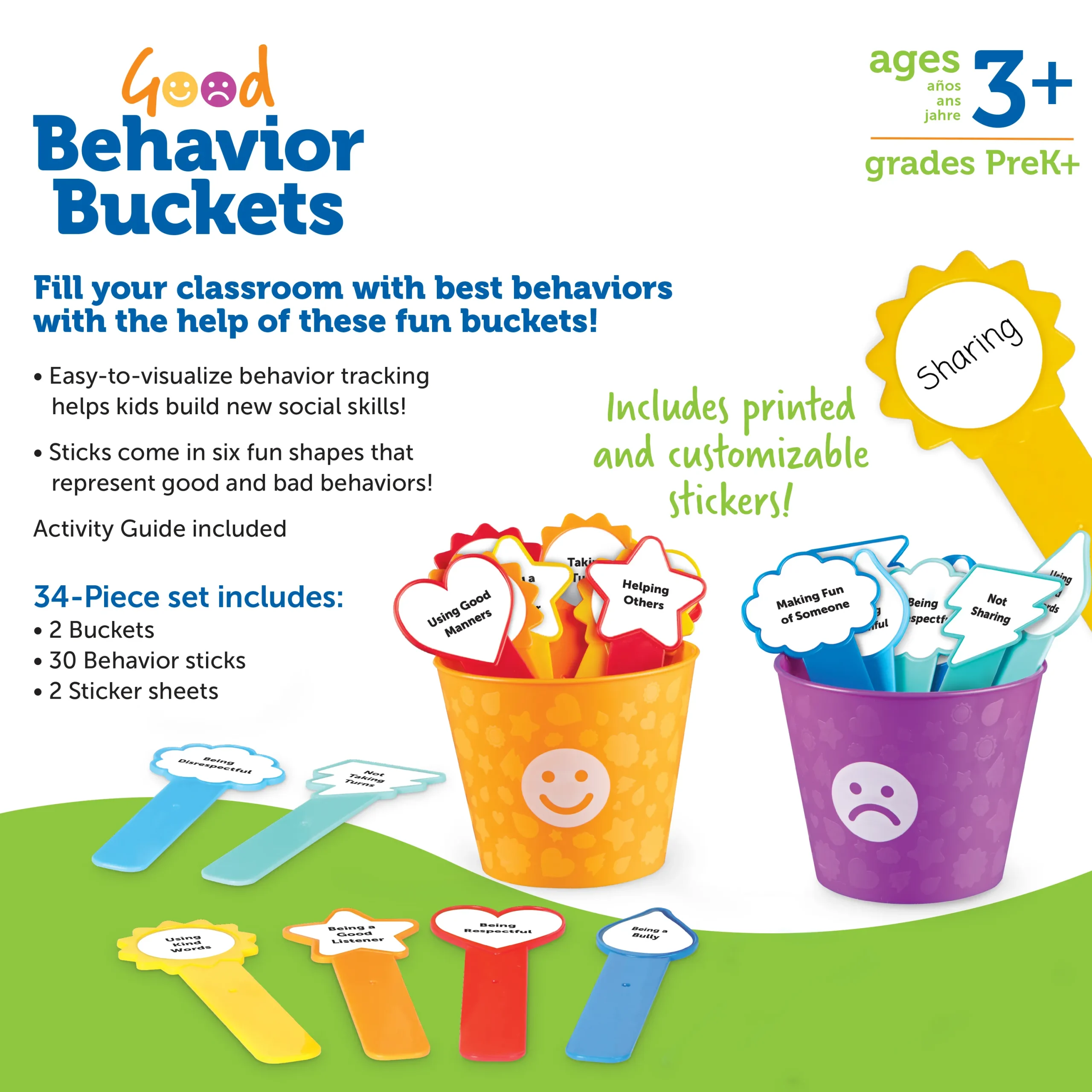 Learning Resources Puzzle Good Behavior Buckets - Image 2
