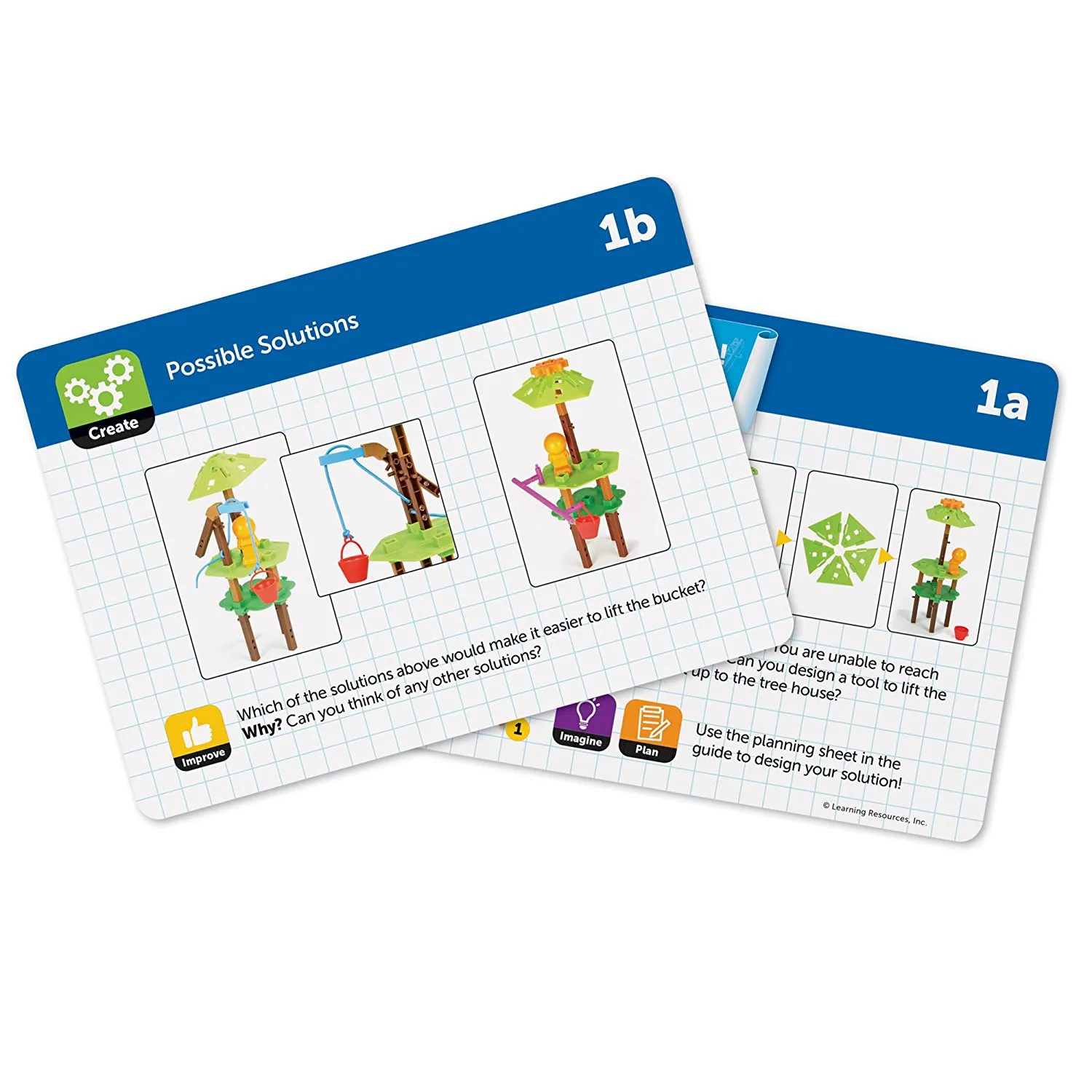 Learning Resources Puzzle Tree House Engineering & Design Building Set - Image 4