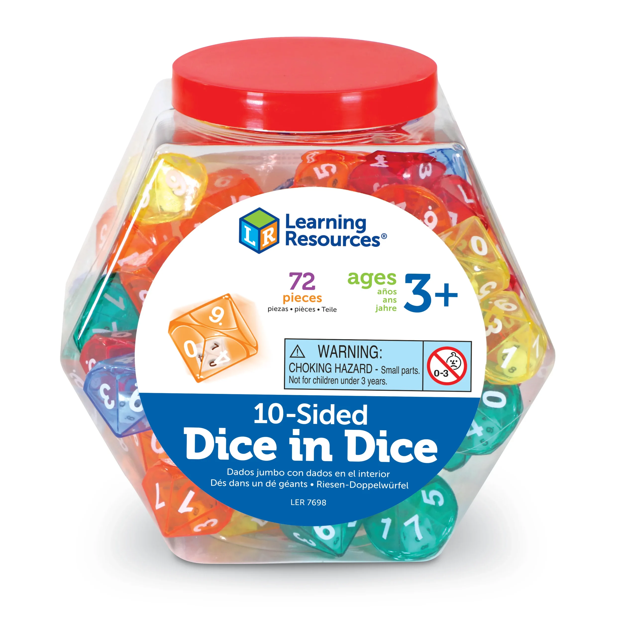 Learning Resources Puzzle Ten-Sided Dice in Dice - Image 3