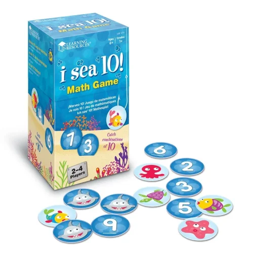 Learning Resources Puzzle I Sea 10! ™ Math Game