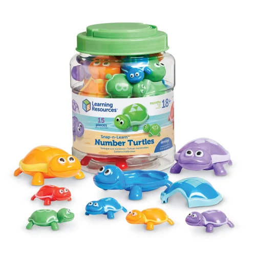 Learning Resources Puzzle Snap-n-Learn™ Number Turtles