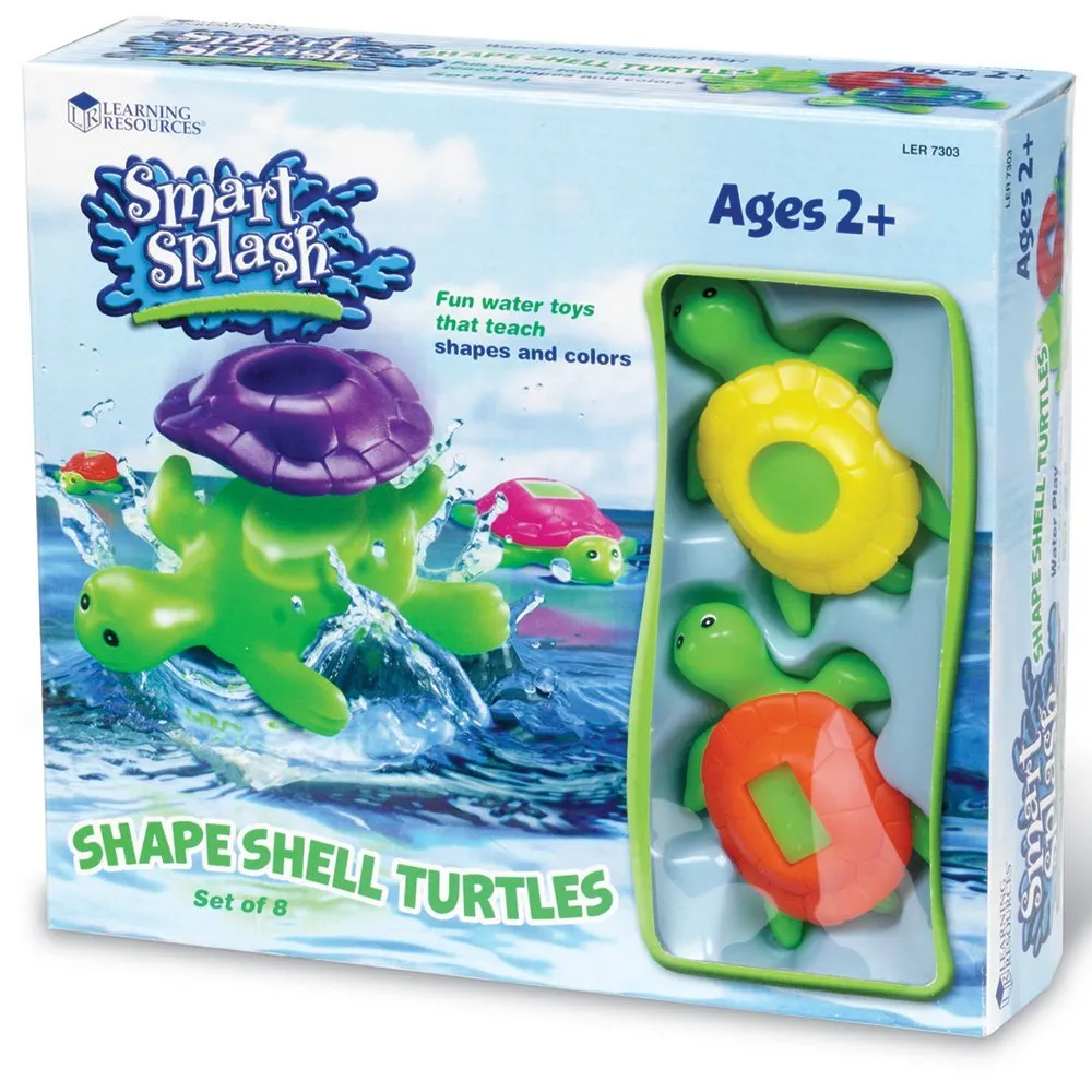 Learning Resources Puzzle Smart Splash® Shape Shell Turtles - Image 8