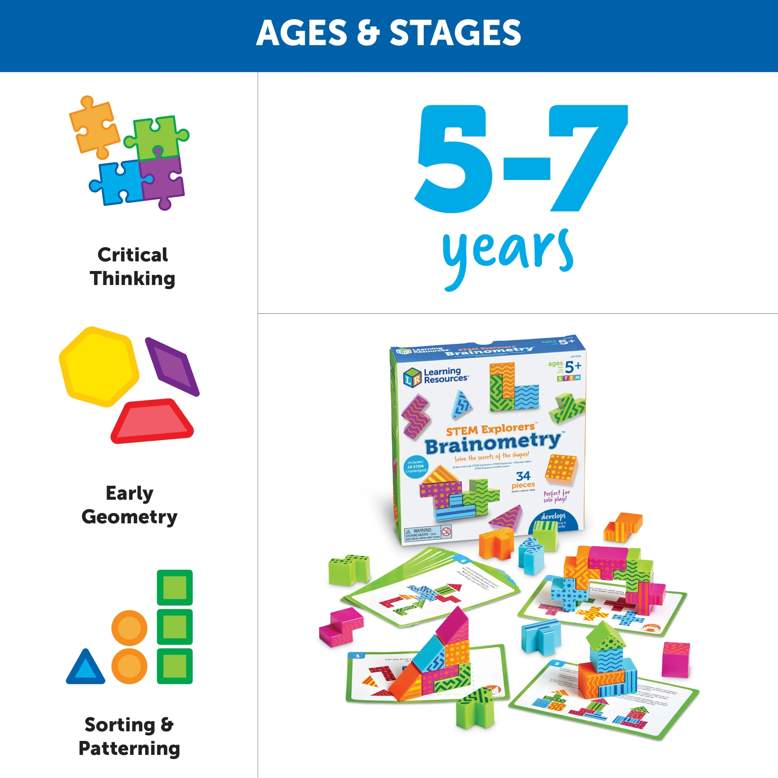Learning Resources Puzzle STEM Explorers™ Brainometry™ - Image 5