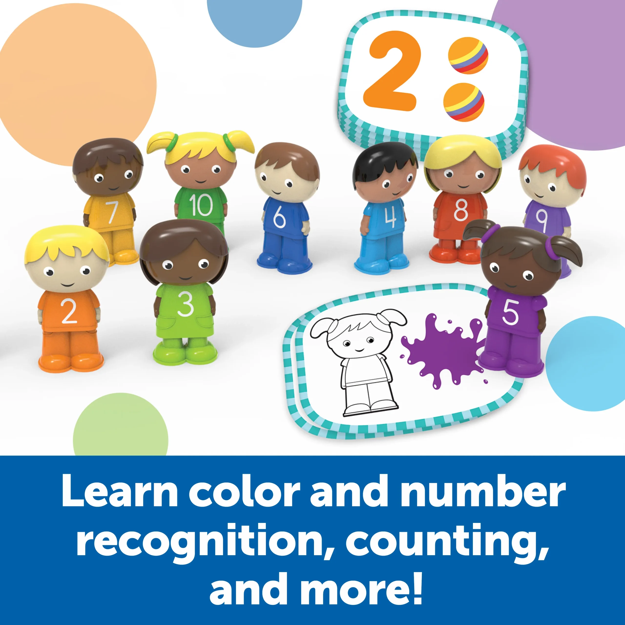 Learning Resources Puzzle Skill Builders! ToddLER- 1-10 Counting Kids - Image 4