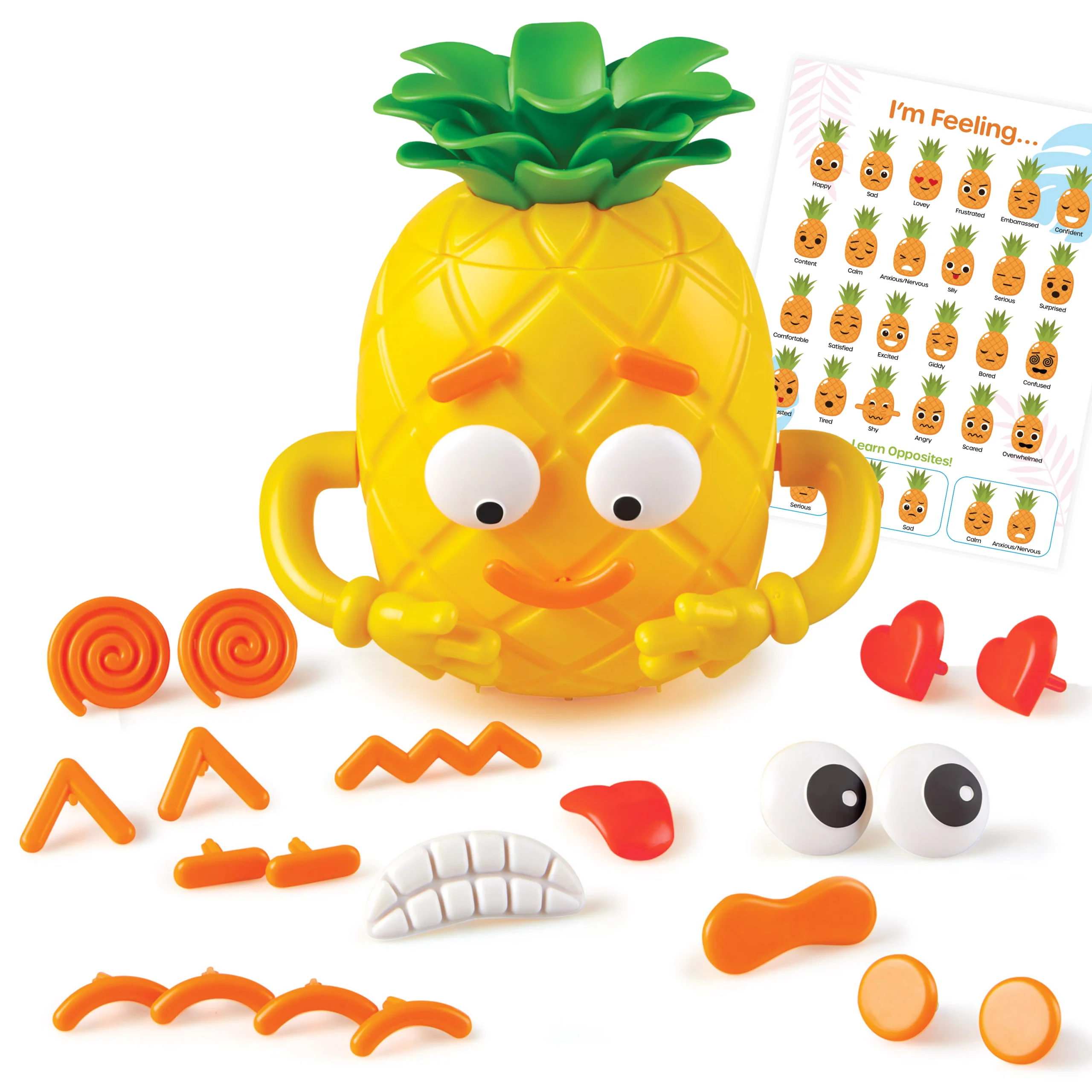 Learning Resources Puzzle Big Feelings Pineapple