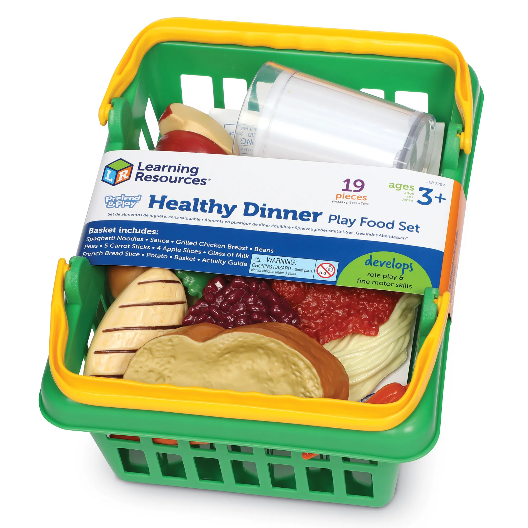 Learning Resources Puzzle Pretend & Play® Healthy Dinner Set - Image 4