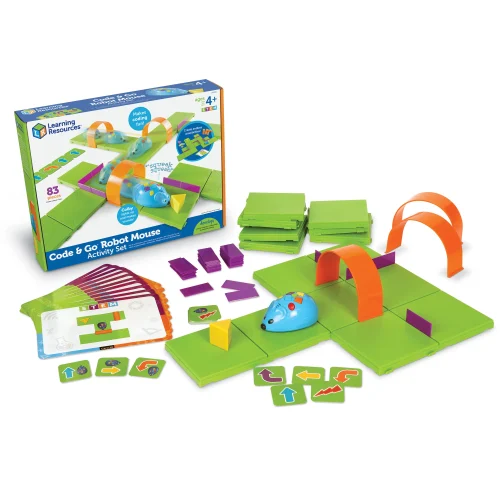Learning Resources Puzzle Code & Go® Robot Mouse Activity Set