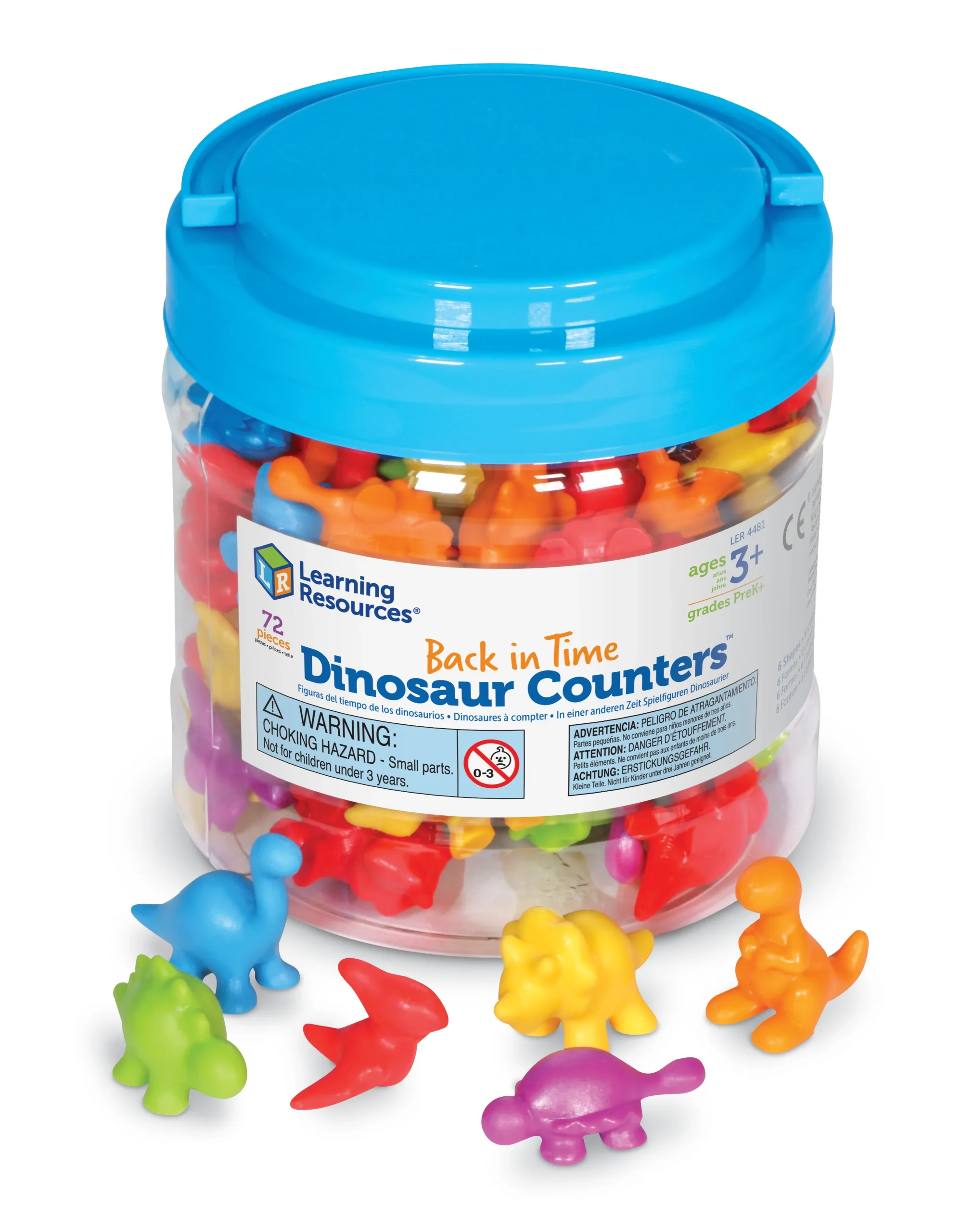 Learning Resources Puzzle Back in Time Dinosaur Counters™