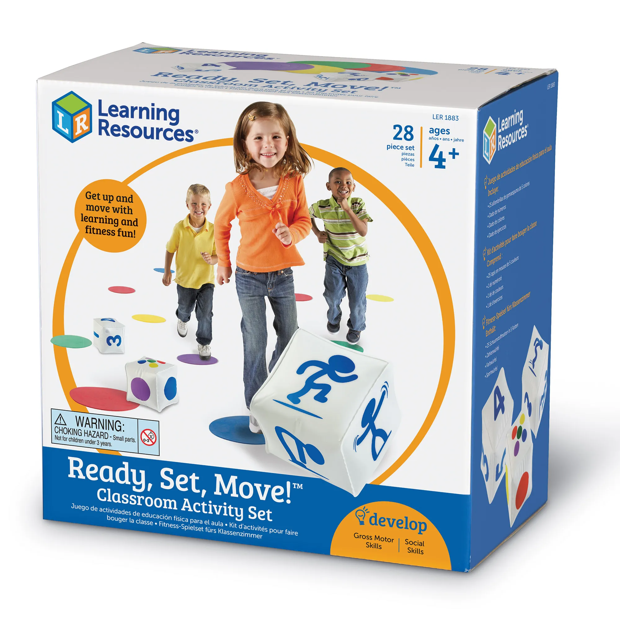 Learning Resources Puzzle Ready, Set, Move™ Classroom Activity Set - Image 2