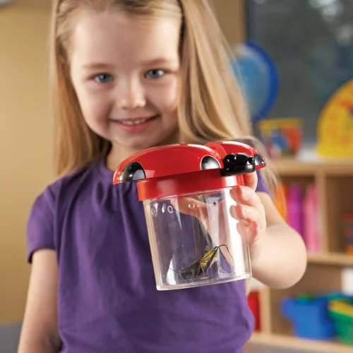 Alternative view of Primary Science® Big View Bug Jars, Set of 12