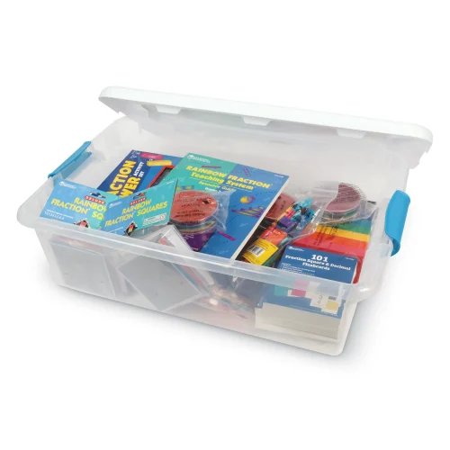 Alternative view of Learning Resources Puzzle Rainbow Fraction® Teaching System Kit