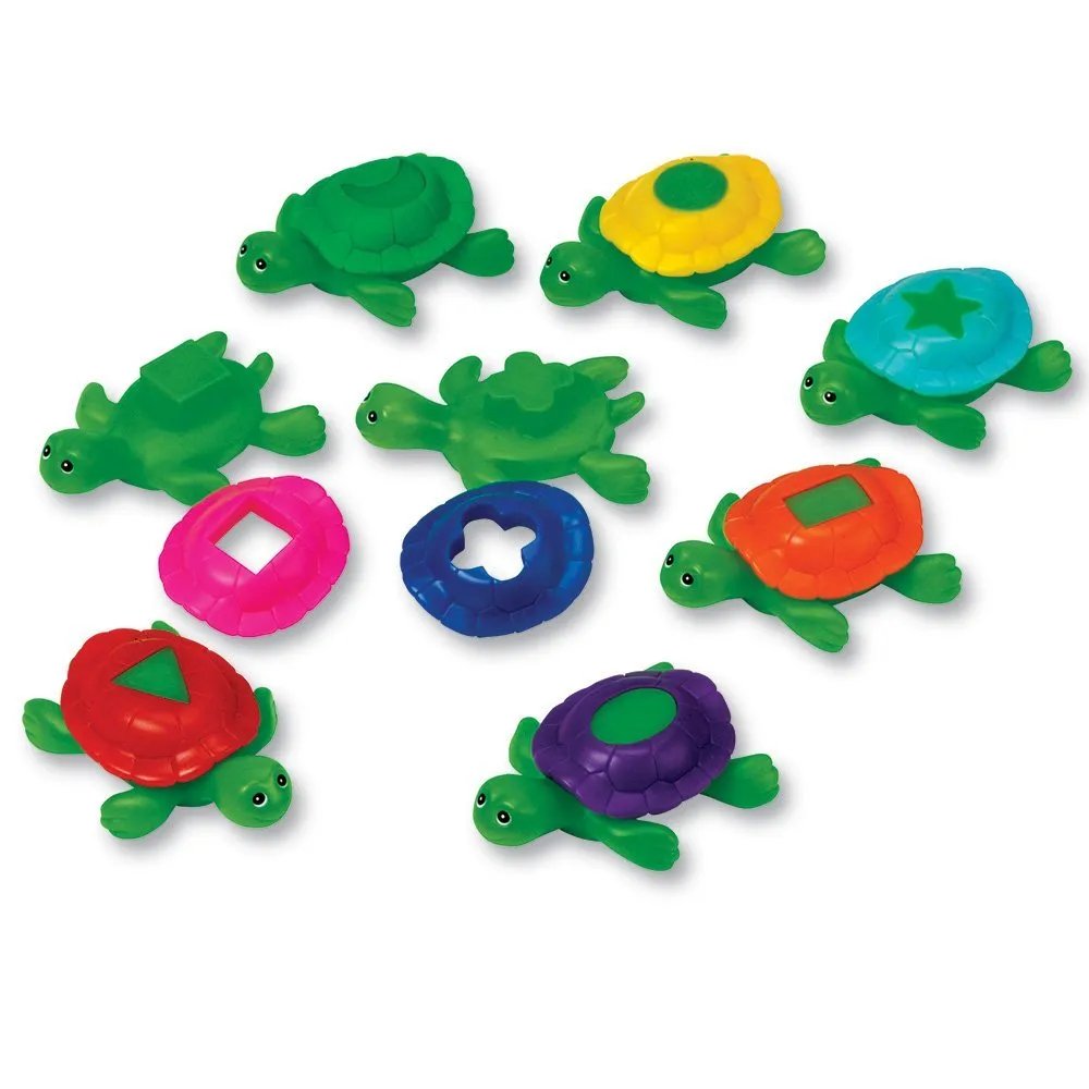 Learning Resources Puzzle Smart Splash® Shape Shell Turtles - Image 5