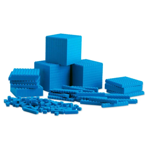 Learning Resources Puzzle Interlocking Base Ten Classroom Set