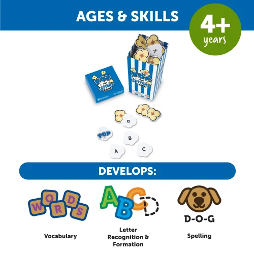 Alternative view of Learning Resources Puzzle POP for Letters™ Game