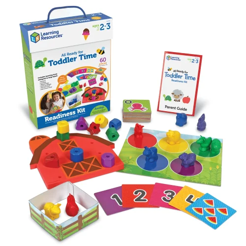 Learning Resources Puzzle All Ready for ToddLER- Time Readiness Kit