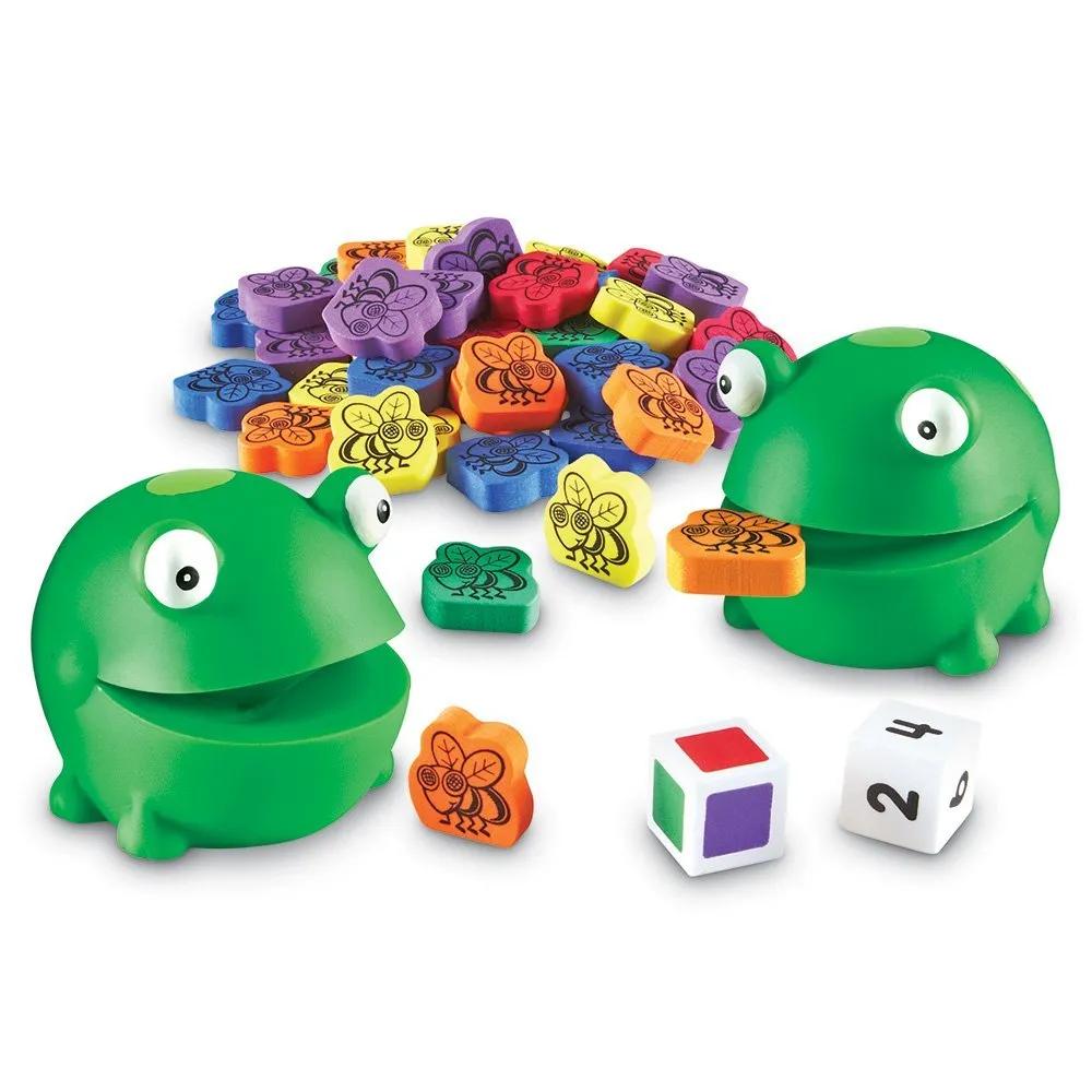 Learning Resources Puzzle Froggy Feeding Fun™ Fine Motor Skills Game
